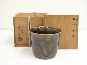 JAPANESE TEA CEREMONY / KENSUI(SLOP BASIN) / ZEZE WARE / BY SHINJO IWASAKI